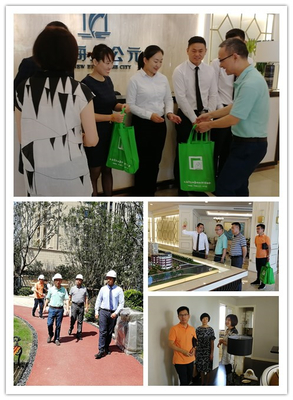 關(guān)懷一線業(yè)務(wù)團(tuán)隊(duì)，上海市房地產(chǎn)經(jīng)紀(jì)行業(yè)協(xié)會(huì)慰問(wèn)華燕房盟